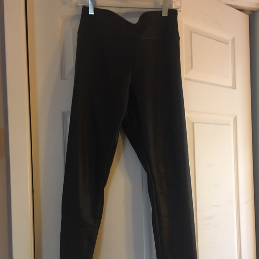 Fake Leather Leggings.